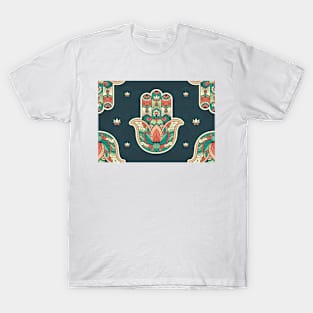 Buddhist Lotus Hand T-Shirt